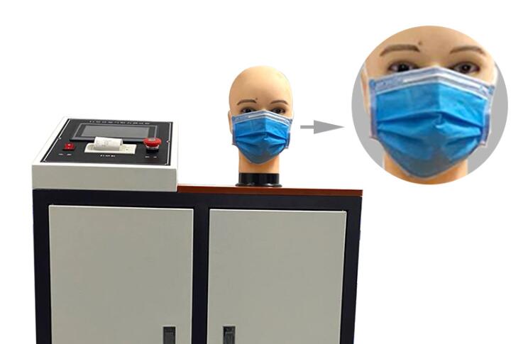 Face Mask Fabric And Non-Woven Mask Breathing Respiratory Resistance Tester